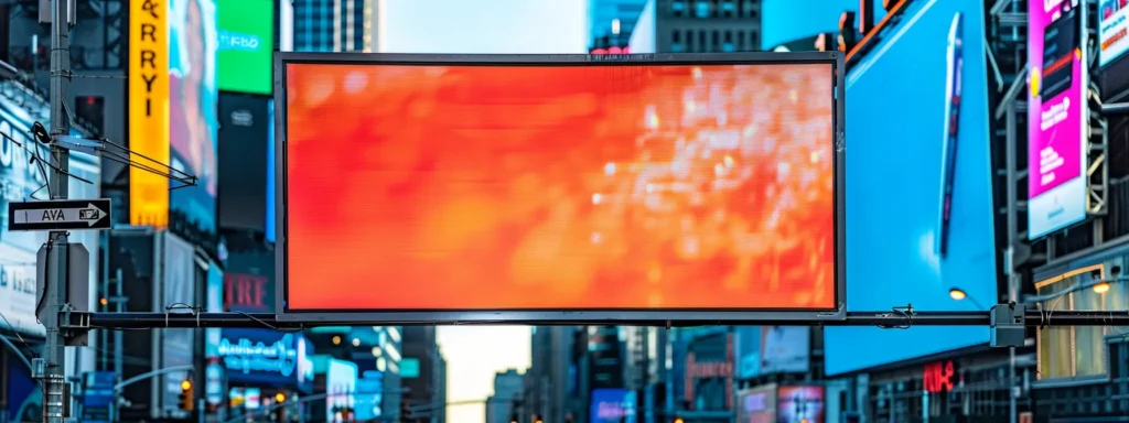 a digital billboard displaying personalized ads based on individual preferences and behavior.