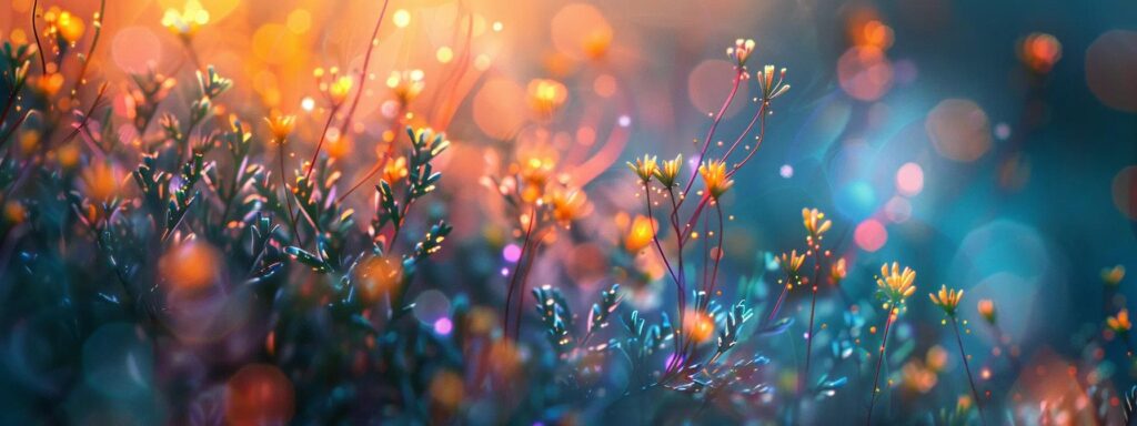 a vibrant digital landscape brimming with diverse, eye-catching user-generated content that seamlessly blends with traditional art forms, symbolizing the evolving connection between technology and creativity.