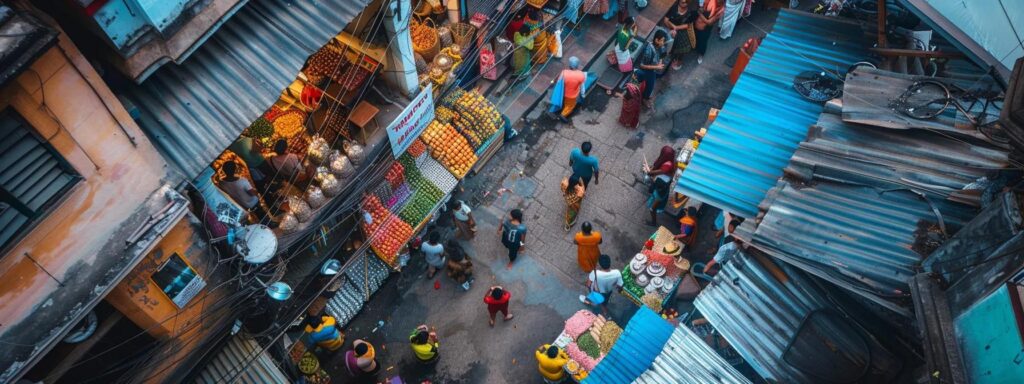 a vibrant tapestry of diverse faces and voices converges in a bustling marketplace, showcasing the rich authenticity of human experience amidst a backdrop of digital screens.