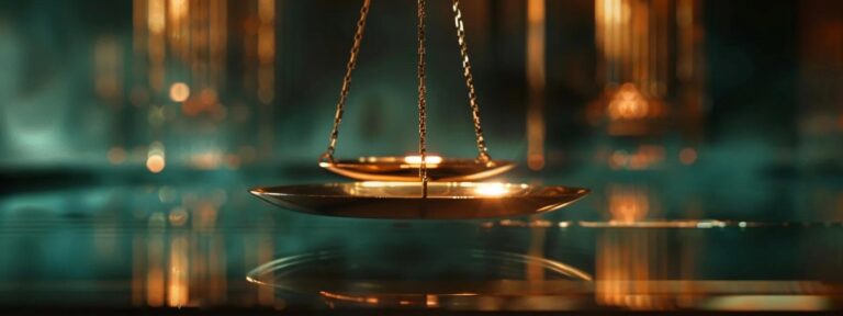 a captivating close-up of an intricate balance scale, elegantly showcasing the contrast between artificial intelligence and traditional content creation, with rich textures and dramatic lighting highlighting the theme of value and cost.