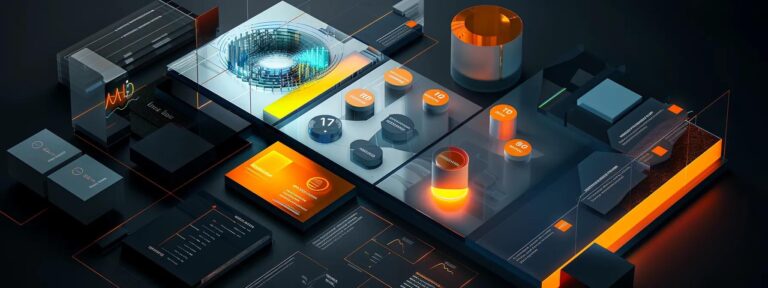 a vibrant and engaging infographic depicting the breakdown of ai ugc solutions with bold price tags prominently showcased against a sleek, modern backdrop.