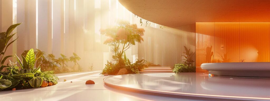 a vibrant, futuristic marketing landscape showcases dynamic ai ad generators at work, illuminating the potential of cost-effective strategies with sleek digital interfaces and a backdrop of innovative technology.