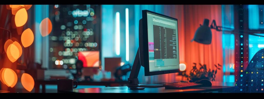 a vivid comparison between sleek digital interfaces of ai ugc tools and traditional content creation materials, capturing the essence of affordability and innovation in modern design with bright, contrasting colors and sharp focus.